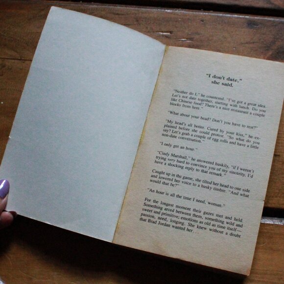 Vintage Second Chance at Love "Naughty and Nice" Paperback Book - Picture 4 of 8